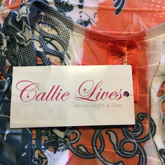 Callie Lives Fitted, Stretchy Dress - Medium - Picture 6 of 6